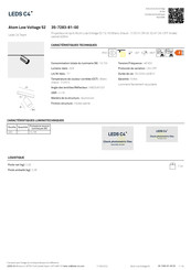 LEDS C4 Atom 35-7283-81-00 Instructions De Montage