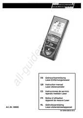 Mannesmann 99995 Notice D'utilisation