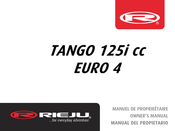 Rieju TANGO 125i cc EURO 4 Manuel Du Propriétaire