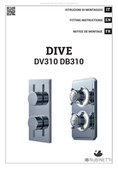 IB RUBINETTI DIVE DB310 Notice De Montage