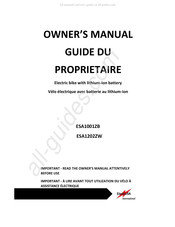 ElectricSA ESA1001ZB Guide Du Propriétaire