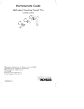 Kohler K-T16106 Mode D'emploi