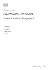 Dornbracht AQUAMOON Instructions