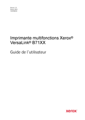 Xerox VersaLink B71XX Guide De L'utilisateur