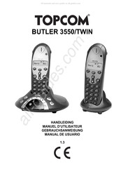 Topcom BUTLER 3550/TWIN Manuel D'utilisateur