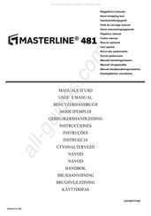 MASTERLINE 481 Mode D'emploi