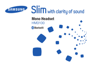 Samsung HM3100 Mode D'emploi