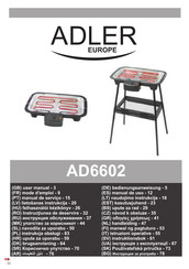 Adler AD6602 Mode D'emploi