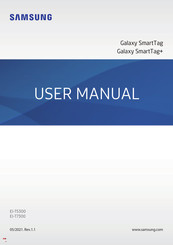Samsung Galaxy SmartTag Manuel D'utilisation