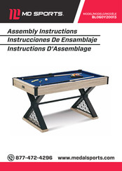 MD SPORTS BL060Y20013 Instructions D'assemblage