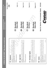 Conrad Electronic Raveland 30 53 02 Notice D'emploi