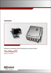 IBC control VariMax50 Manuel
