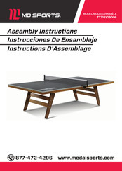 MD SPORTS TT218Y19006 Instructions D'assemblage