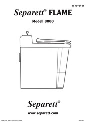 Separett FLAME 8000 Mode D'emploi