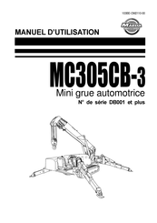 Maeda MC305CB-3 Manuel D'utilisation