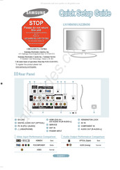 Samsung LN19B650 Mode D'emploi