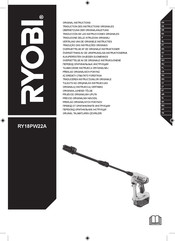 Ryobi RY18PW22A-125 Traduction Des Instructions Originales