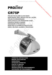 Proline CR75P Manuel D'utilisation