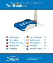 Telldus TellStick Duo Guide Rapide