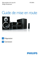 Philips MCi500H Guide De Mise En Route