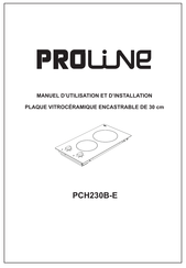 Proline PCH230B-E Manuel D'utilisation Et D'installation