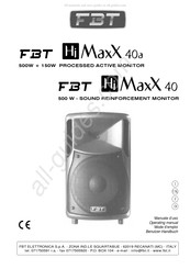 Fbt HiMaxX 40a Mode D'emploi