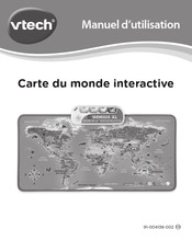 VTech Carte du monde interactive Manuel D'utilisation