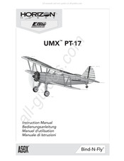 Horizon Hobby Bind-N-Fly UMX PT-17 Manuel D'utilisation