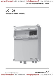 Grundfos LC 108 Instructions D'installation Et D'utilisation