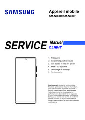 Samsung SM-N980F Manuel De Service