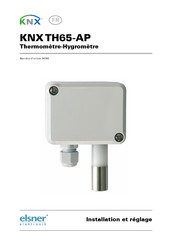 elsner elektronik KNX TH65-AP Installation Et Réglage