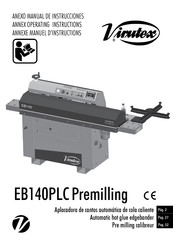 Virutex EB140PLC Manuel D'instructions