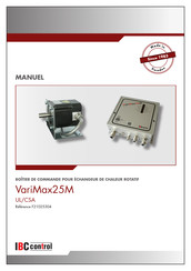 IBC control VariMax25M UL/CSA Manuel