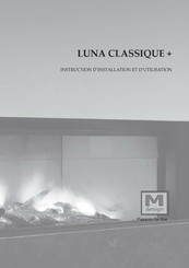 M Design Luna Classique+ Serie Instructions D'installation Et D'utilisation