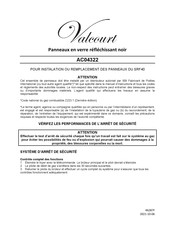 Valcourt AC04322 Mode D'emploi