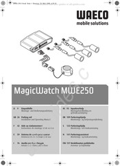 Waeco MagicWatch MWE250 Instructions De Montage Et De Service