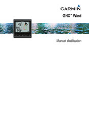 Garmin GNX Wind Manuel D'utilisation