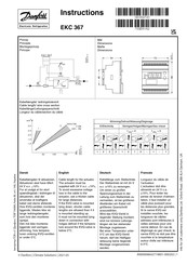 Danfoss EKC 367 Instructions