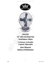 Prem-I-Air EH1576 Notice D'utilisation