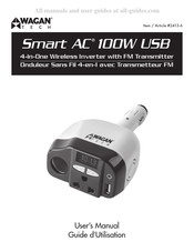 Wagan Tech Smart AC 100W USB Guide D'utilisation