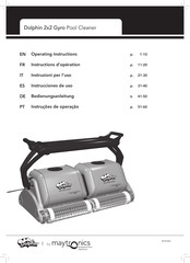 Maytronics Dolphin 2x2 Gyro Instructions D'opération