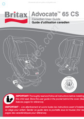 Britax Advocate 65 CS Guide D'utilisation