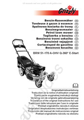 Grizzly BRM 51-170 A-OHV Q-360 E-Start Traduction De La Notice D'utilisation Originale