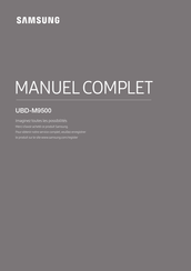 Samsung UBD-M9500 Manuel Complet