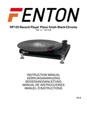 Fenton RP120 Manuel D'instructions