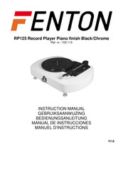 Fenton 102.113 Manuel D'instructions