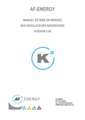 AF-ENERGY NDX Manuel De Mise En Service