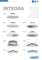 Lindab INTEGRA RC14 Instructions De Montage