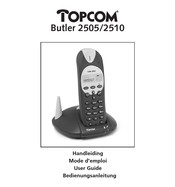 Topcom Butler 2510 Mode D'emploi
