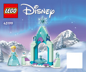LEGO Disney Elsa's Castle Courtyard Instructions De Montage